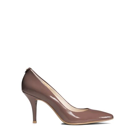 michael kors flex patent leather mid heel pump|Women's MICHAEL Michael Kors June Flex Mid Pump.